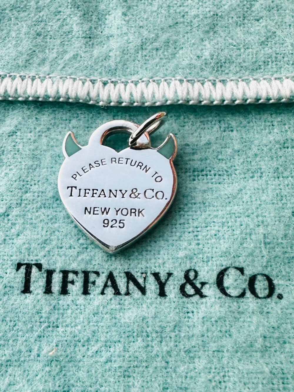 Tiffany & Co. Devil Charm Pendant in Silver